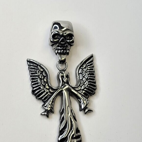 Skeleton Pendant Stainless Steel - Picture 9 of 10